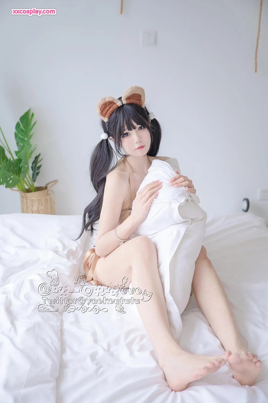 Yaoyikoutunv's Fluffy Little Bear Sleepwear